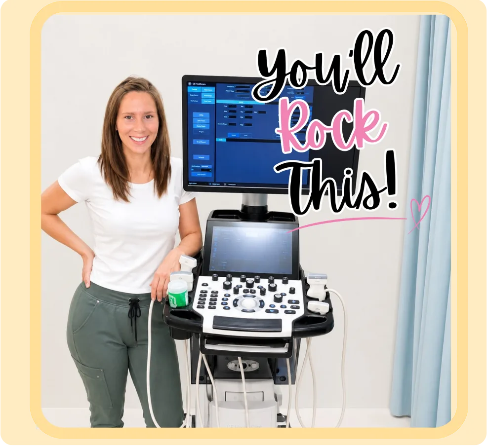 RDMS sonographer - You'll Rock This!